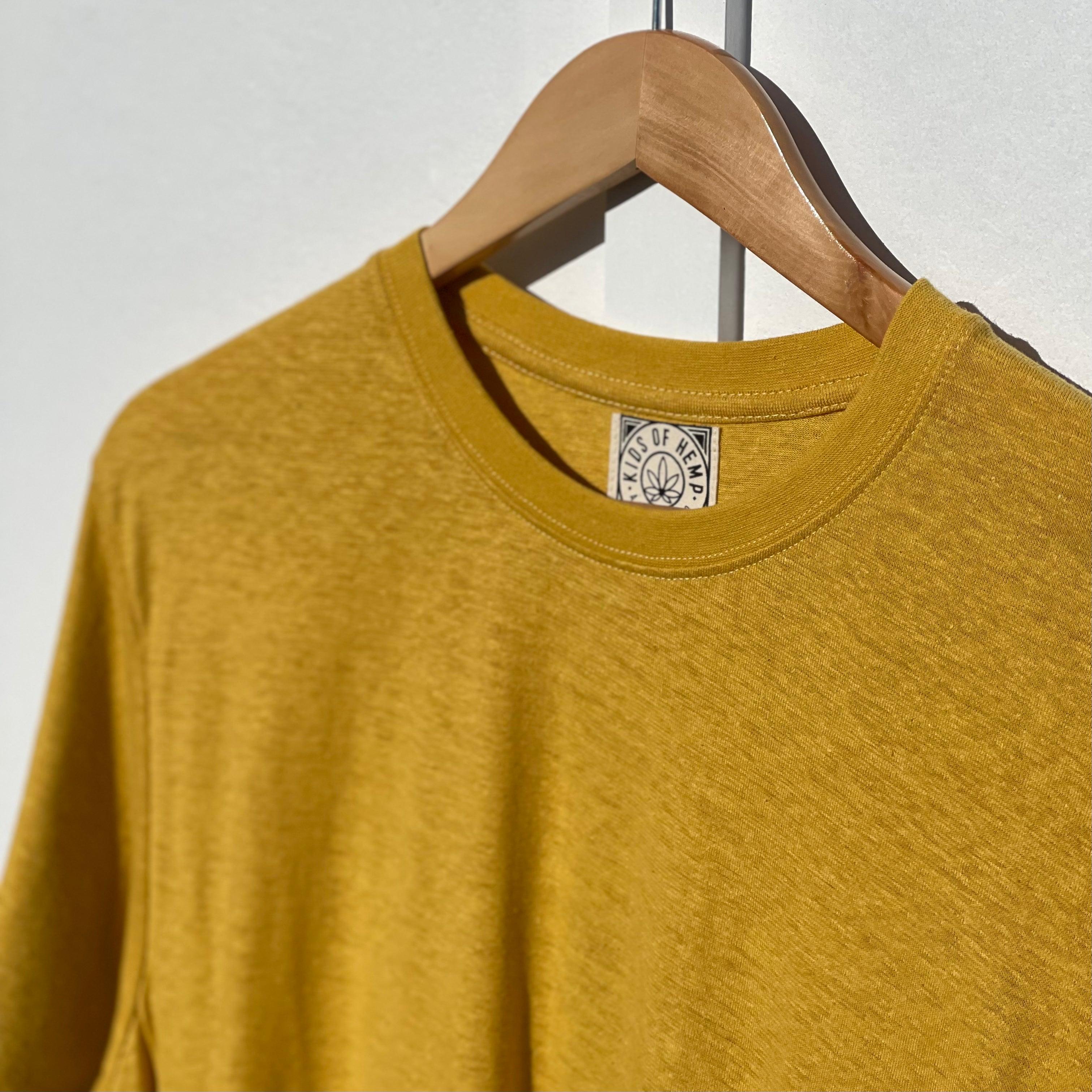 Dawn Yellow Hemp Shirt – Babble & Hemp